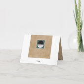 禅サンキューカードと帆船 サンキューカード (裏面)