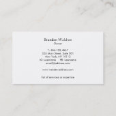 禅サークル円窓動画と瞑想仏教3 名刺 (裏面)