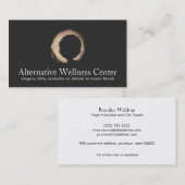 禅サークル円窓動画と瞑想仏教3 名刺 (正面/裏面)