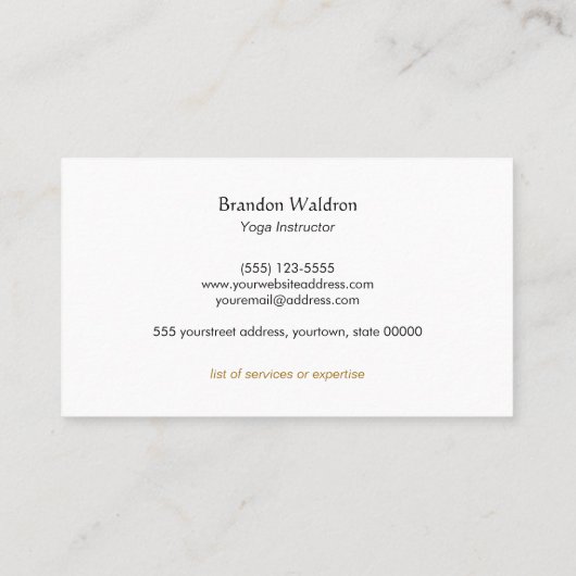 禅サークル円窓夜画と瞑想仏教 名刺 (裏面)