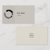 禅スケッチ 名刺 (正面/裏面)