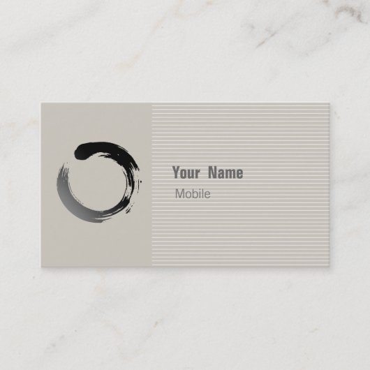 禅スケッチ 名刺 (正面)