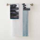 禅ストーンズホワイトオーキッド バスタオルセット (インサイチュ)