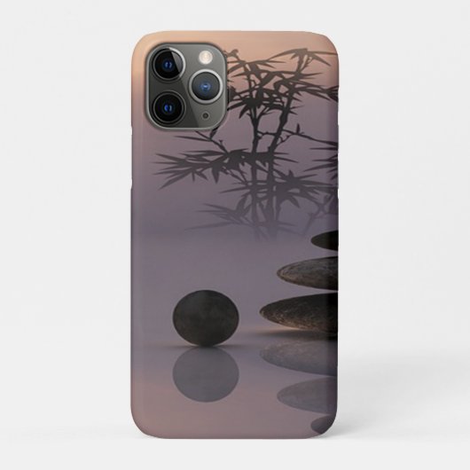 禅ストーン、瞑想 Case-Mate iPhoneケース (裏)