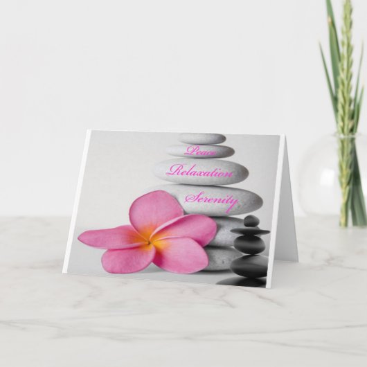 禅スパ自然 カード (正面)