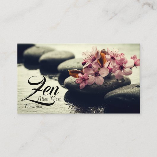 禅セラピー名刺 名刺 (正面)