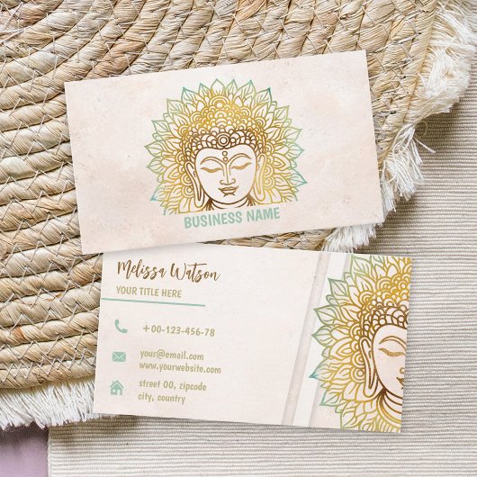 禅ニュータルトーン仏陀ヨガスタジオ 名刺