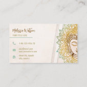 禅ニュータルトーン仏陀ヨガスタジオ 名刺 (裏面)