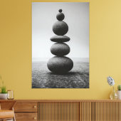 禅バランス キャンバスプリント (インサイチュ (リビング))