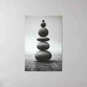 禅バランス キャンバスプリント (正面)