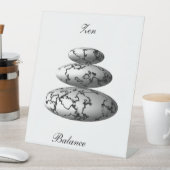 禅バランス 台座サイン (インサイチュ)