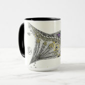 禅フローラマグ マグカップ (正面左)