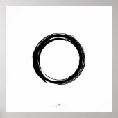 禅モーメントNo.8ポスター ポスター (正面)