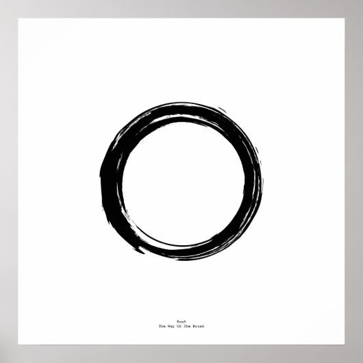 禅モーメントNo.8ポスター ポスター (正面)