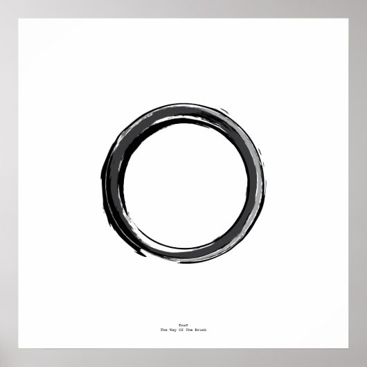 禅モーメントNo.9ポスター ポスター (正面)