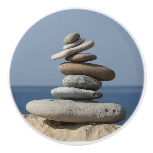 禅ヨガスピリチュアル瞑想平衡 セラミックノブ (正面)