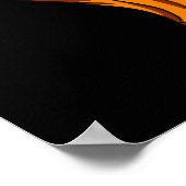 禅ヨガブッダジャグリング宇宙惑星瞑想 ポスター (角)