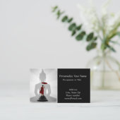 禅ヨガ瞑想バランス 名刺 (スタンド正面)