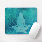 禅ヨガ瞑想 マウスパッド (マウス)