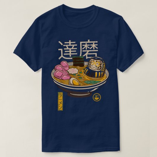 禅ラーメン Tシャツ (デザイン正面)