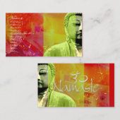禅仏の名刺、都市に溶け込む 名刺 (正面/裏面)