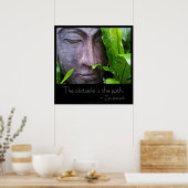 禅仏の障害はパスのポスター ポスター (キッチン)