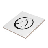 禅仏めい想陶瓦 タイル (側面)