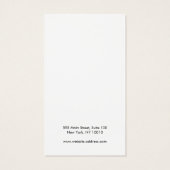 禅仏ブラックイヤリングディスプレイカード (裏面)