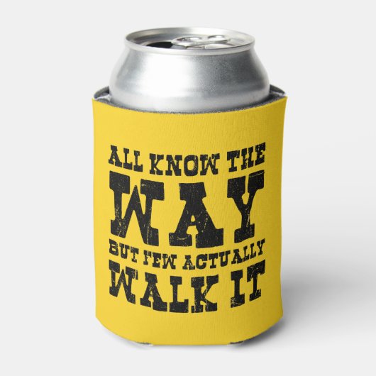 禅仏教スパゲッティウェスタンスタイル 缶クーラー (缶正面)