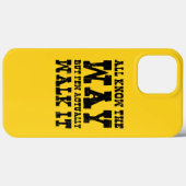 禅仏教スパゲッティウェスタンスタイル Case-Mate iPhoneケース (裏面 (横))