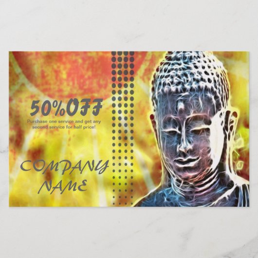 禅仏瞑想ヨガマッサージセラピスト チラシ (正面)