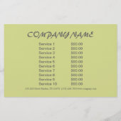 禅仏瞑想ヨガマッサージセラピスト チラシ (裏面)