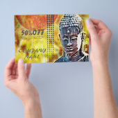 禅仏瞑想ヨガマッサージセラピスト チラシ (ハンドル)