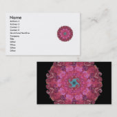 禅僧の刺激を受けたで神聖な車輪の名刺 名刺 (正面/裏面)