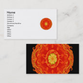 禅僧の刺激を受けたなマンデラの名刺 名刺 (正面/裏面)