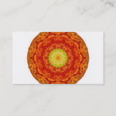 禅僧の刺激を受けたなマンデラの名刺 名刺 (裏面)