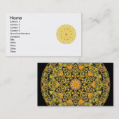 禅僧の刺激を受けたなマンデラの名刺 名刺 (正面/裏面)