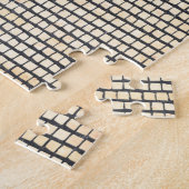 禅円窓と盆栽モザイク ジグソーパズル (側面)