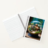 禅園のあるガラス球 ノートブック (内部)