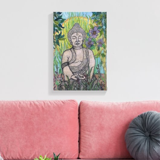 禅園 キャンバスプリント (インサイチュ (リビング))