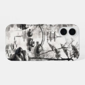 禅園 iPhone 16ケース (裏面横)