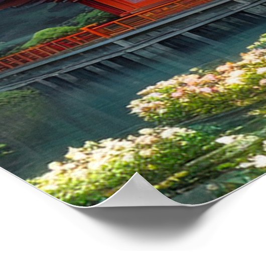 禅園byザcalm pond ポスター (角)