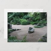 禅園H風景園写真はがき ポストカード (正面/裏面)