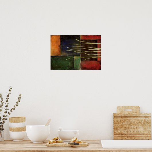 禅園I ポスター (キッチン)