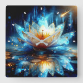 禅壁時計 スクエア壁時計 (正面)