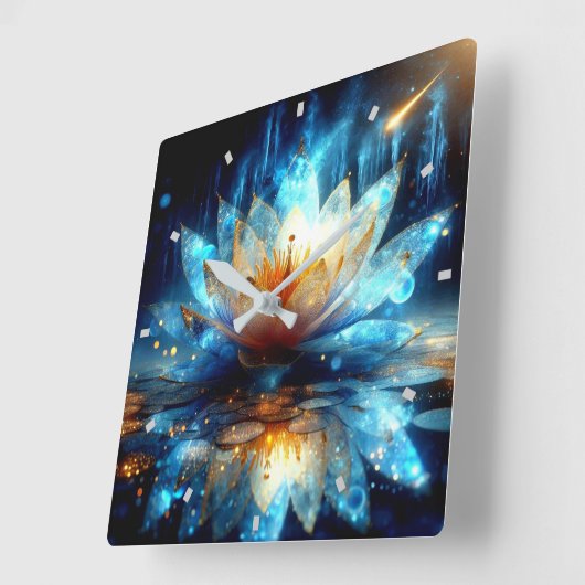 禅壁時計 スクエア壁時計 (傾斜)