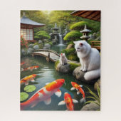 禅子猫2 ジグソーパズル (縦)