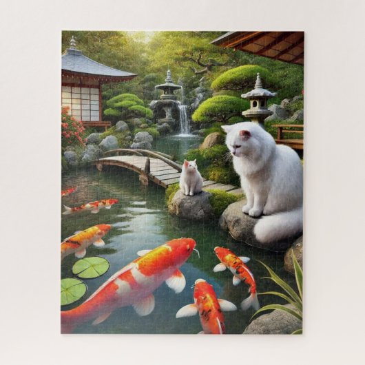 禅子猫2 ジグソーパズル (縦)