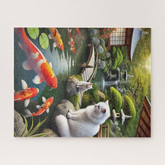 禅子猫2 ジグソーパズル (横)