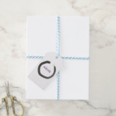 禅宗の円相環を守る ギフトタグ (より糸付き)